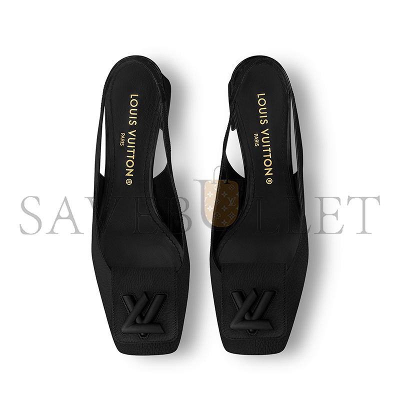 LOUIS VUITTON SHAKE SLINGBACK PUMP 1ADATV LOUIS VUITTON SHAKE SLINGBACK PUMP 1ADATV